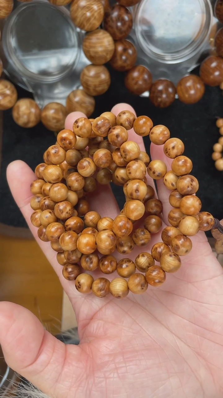 【闪购商品】柏木（崖柏）手串/手链太行0.8瘤疤花