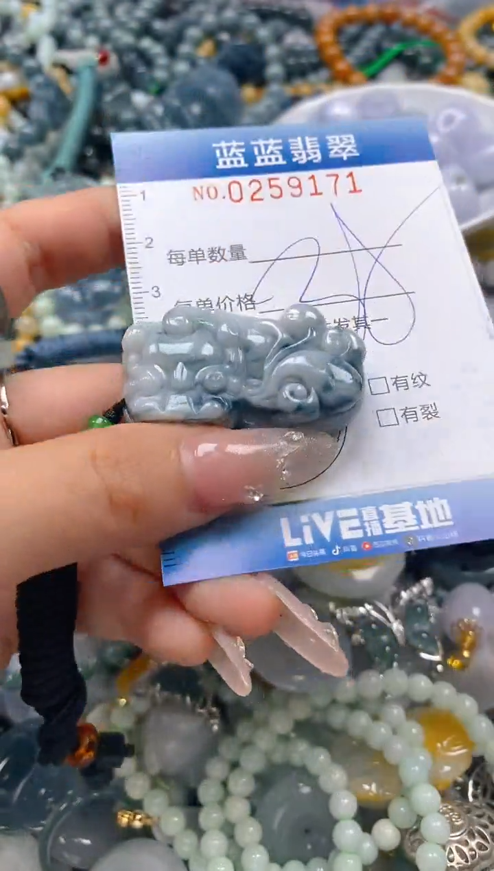 翡翠未镶嵌颈饰闪购0259171