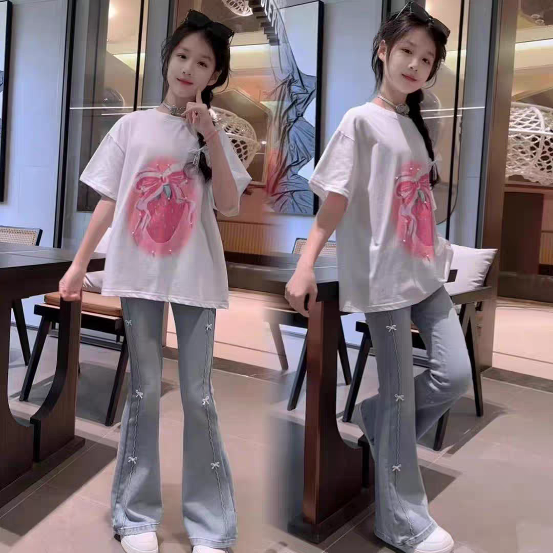 202538小童夏款甜美辣妹款短袖