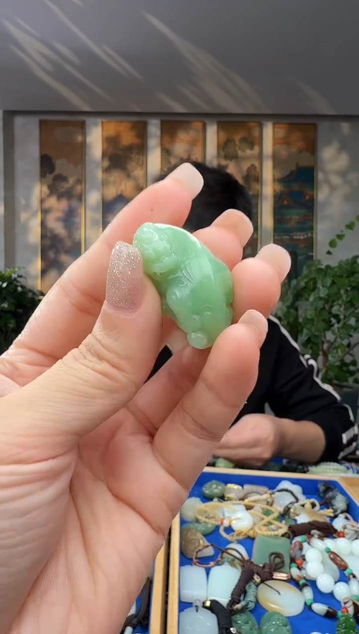 未镶嵌和田玉挂件拍一发一