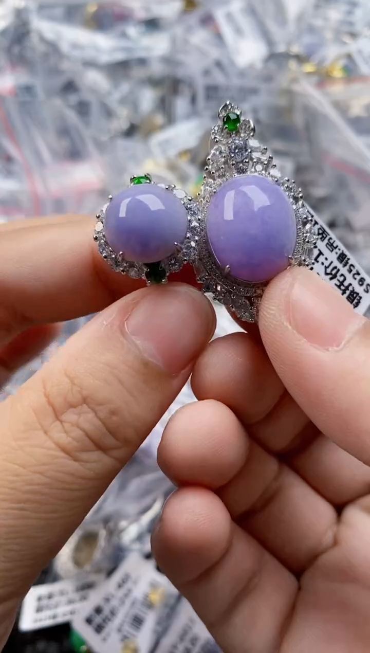 翡翠戒指银S925镶嵌3333     8