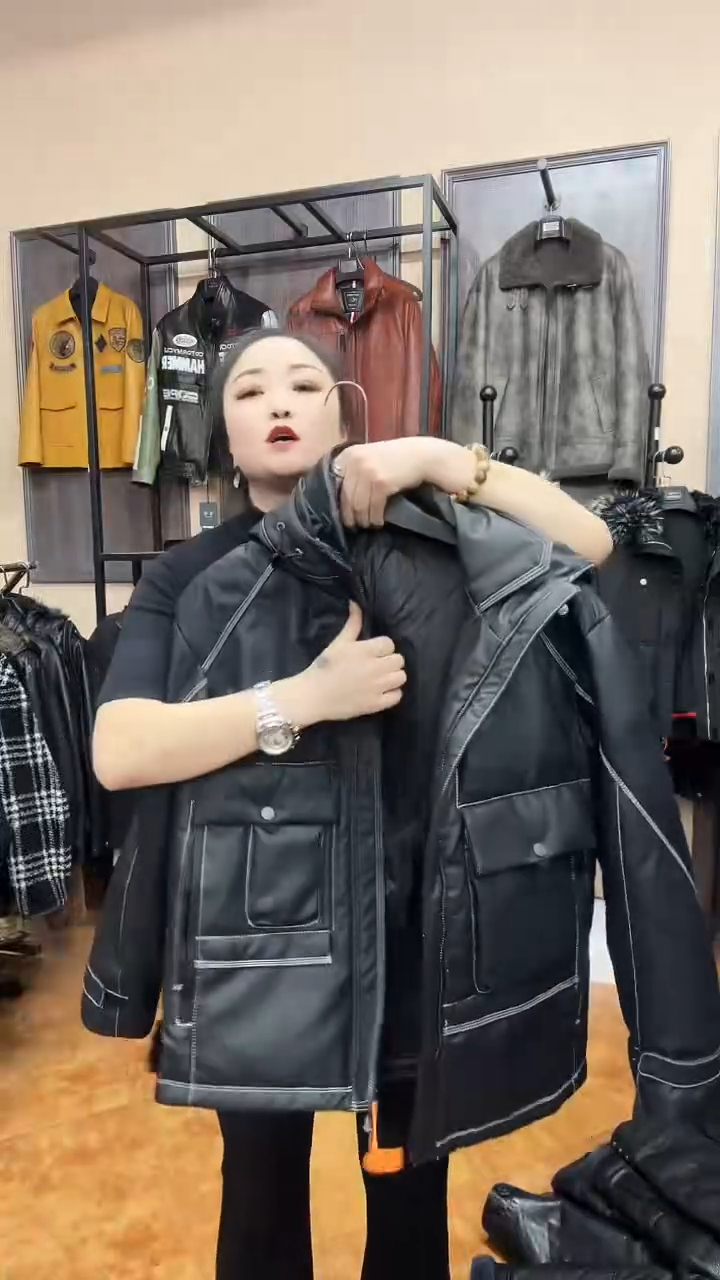 羊皮羽绒125斤内