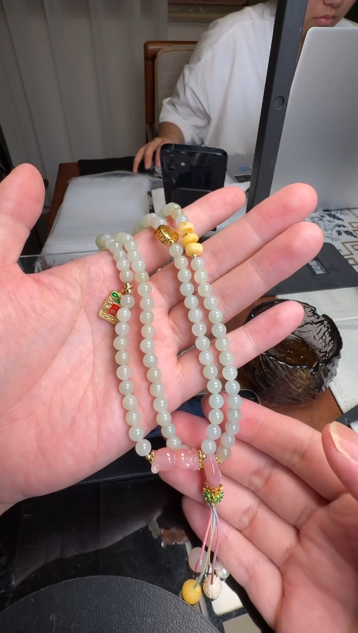 项链未镶嵌定制和田玉2697