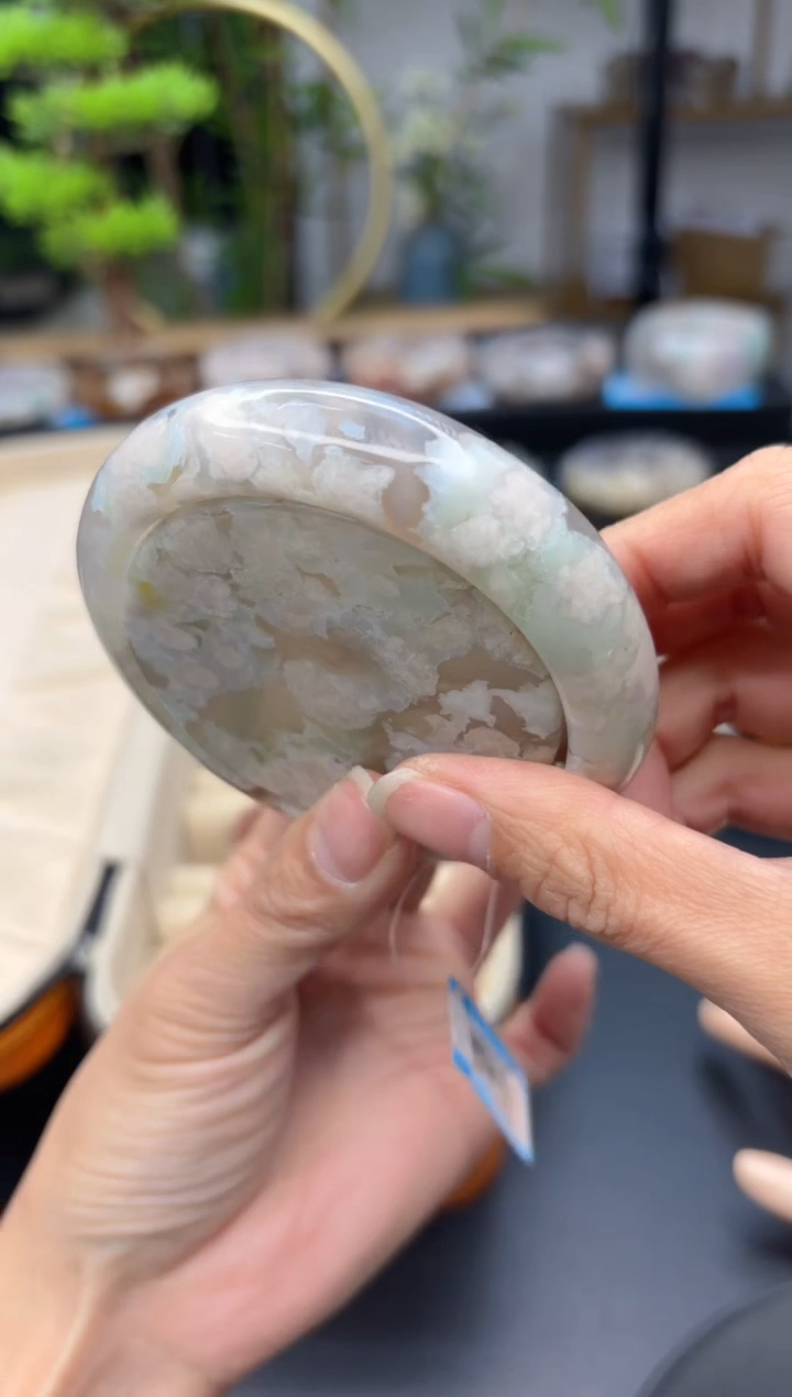 【闪购商品】石英质玉手镯未镶嵌C505(62圈赠送镯心)