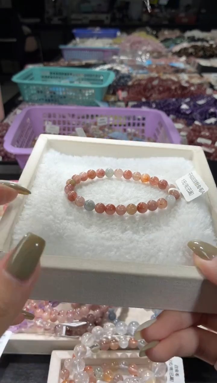 未镶嵌手链水晶348号 多样性发一R  7+