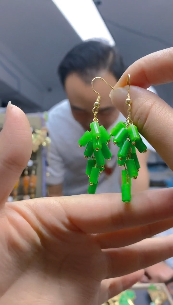 【闪购商品】玛瑙/玉髓耳饰合金031玛瑙耳饰