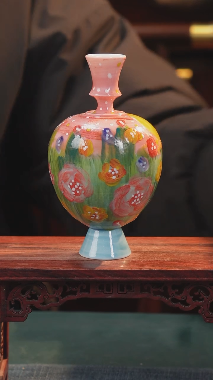 【闪购商品】摆件纯手工手绘原创瓷器