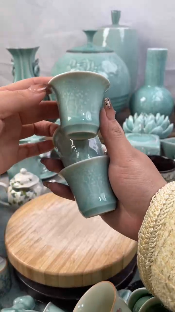 【闪购商品】特价福利 微瑕 慧仙青瓷