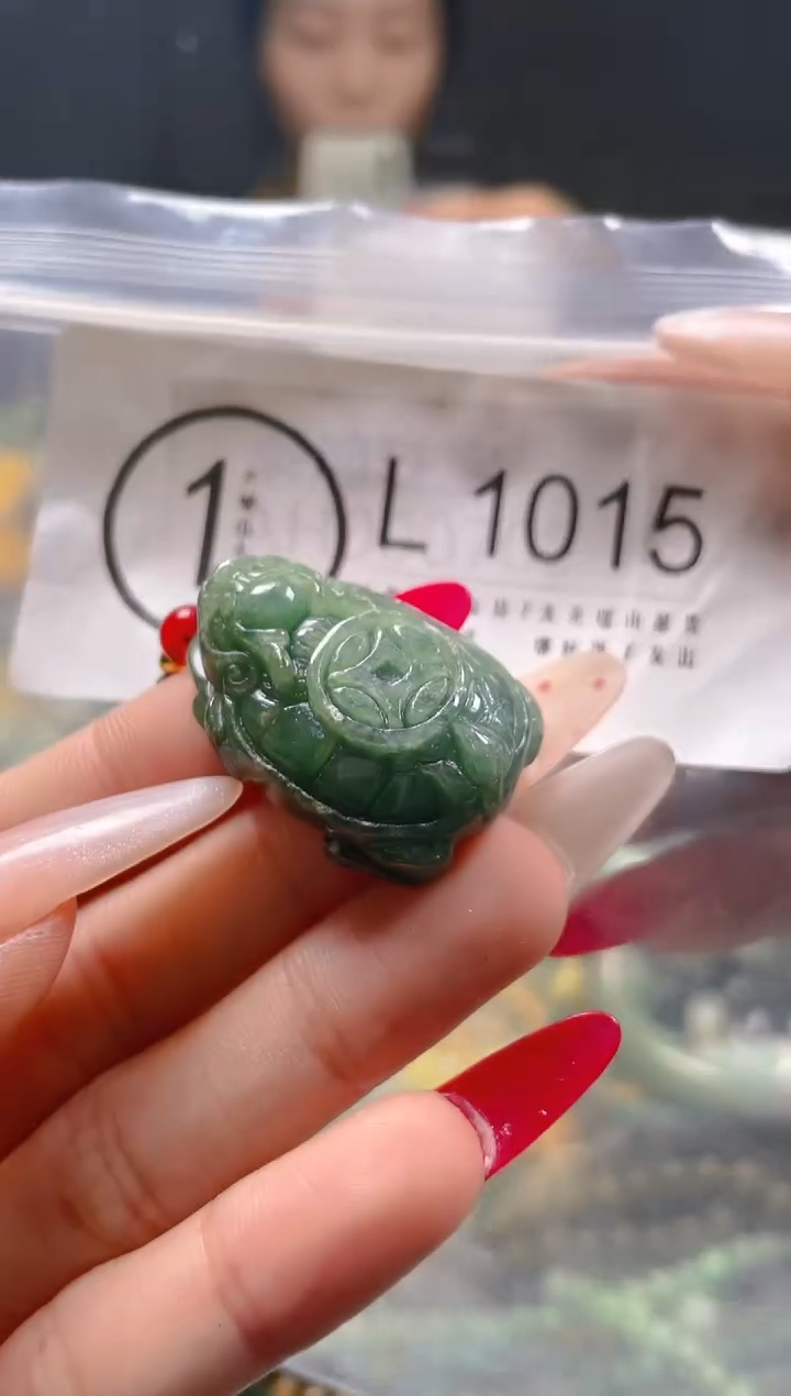 【闪购商品】翡翠颈饰未镶嵌/L/翡翠A货一图一物