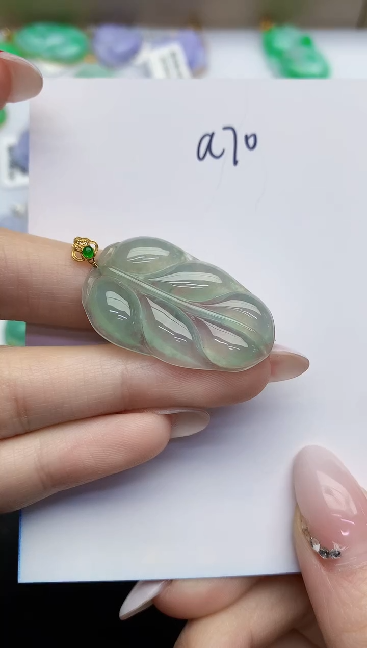 【闪购商品】翡翠颈饰18K金镶嵌000000000000