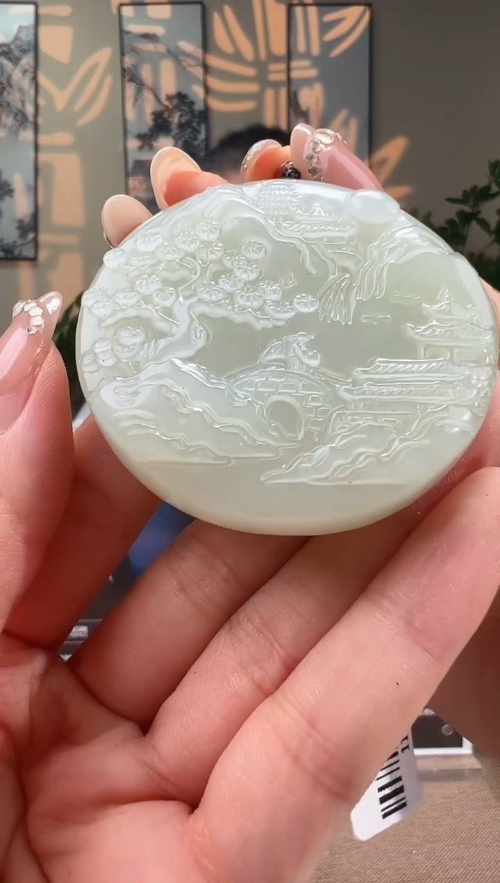 和田玉未镶嵌颈饰多样性发货拍一发一13038