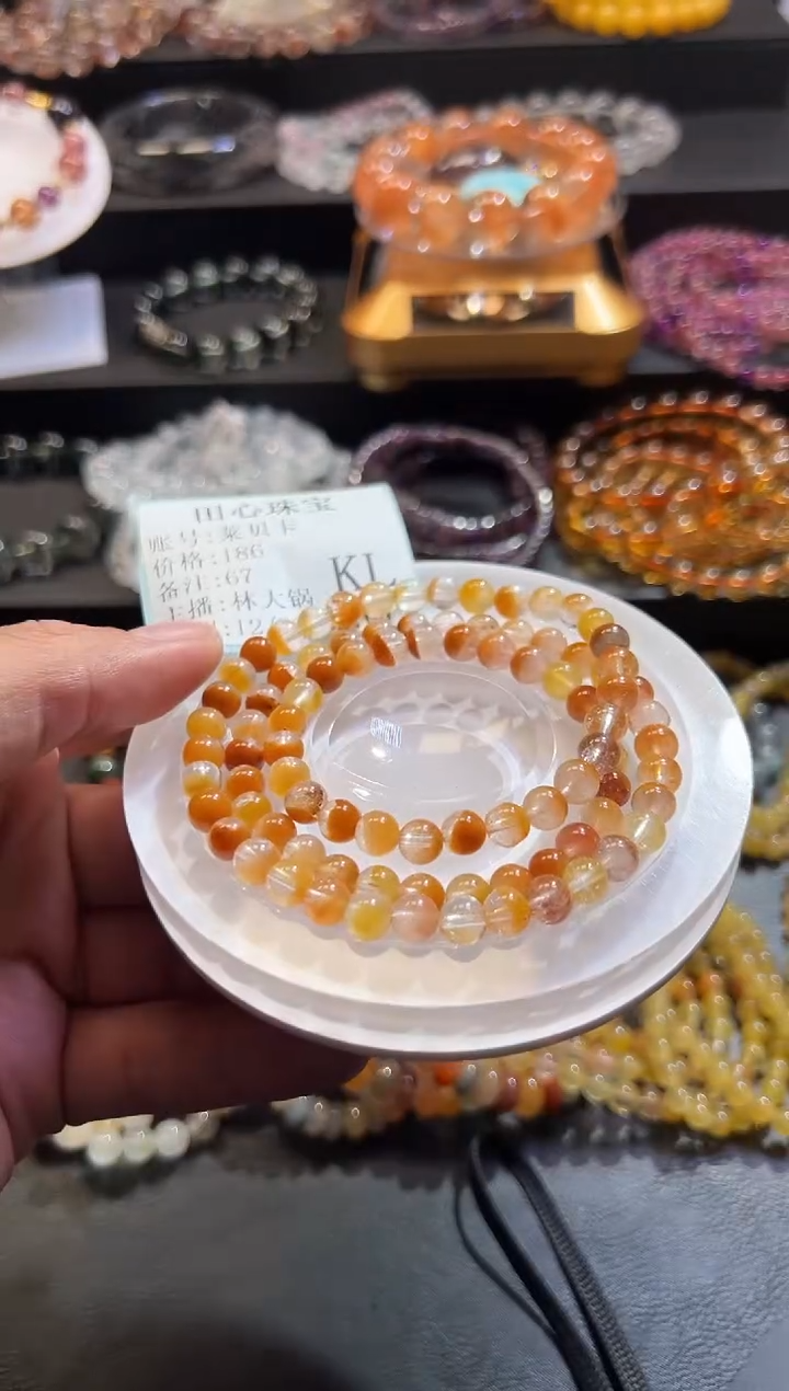未镶嵌手链水晶莱*卡67