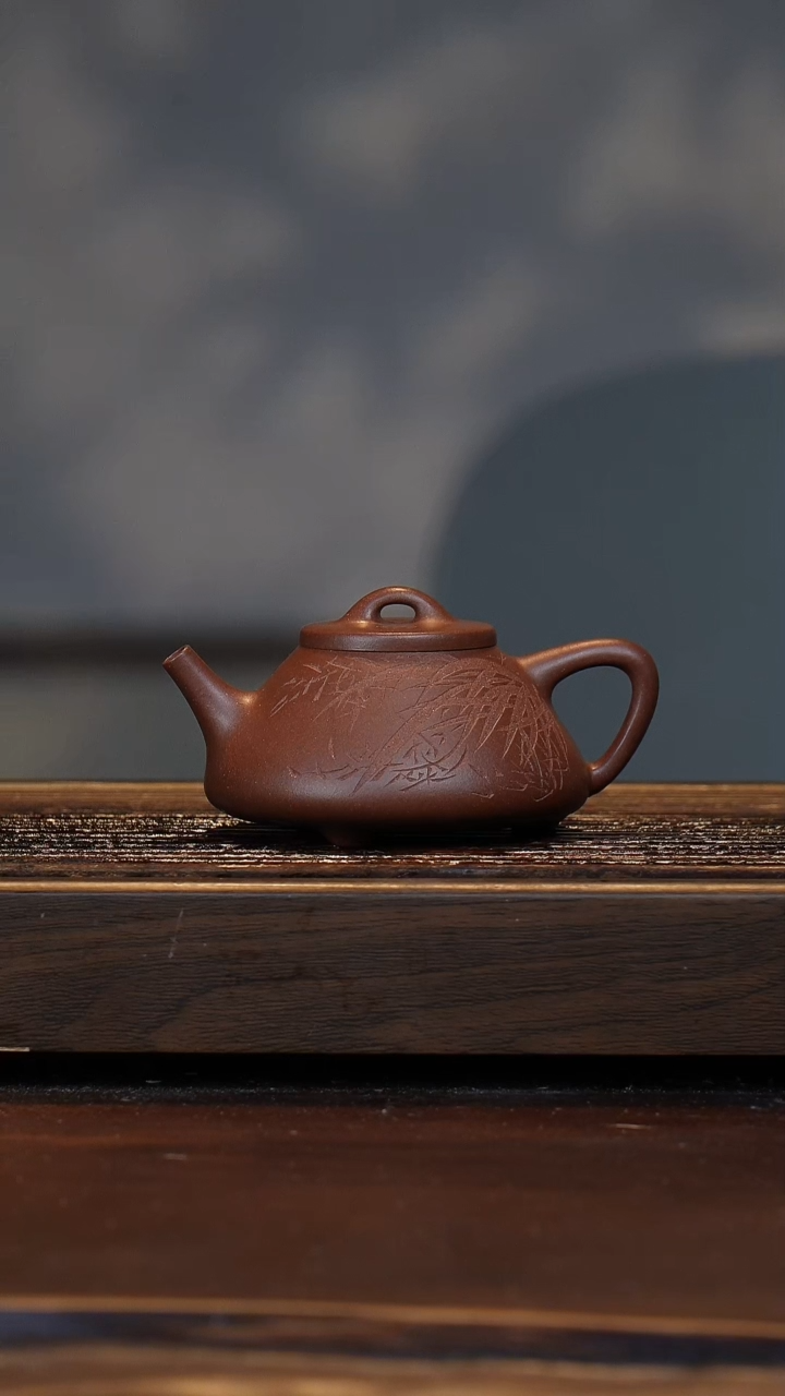 【闪购商品】紫砂茶壶福利兰竹石瓢