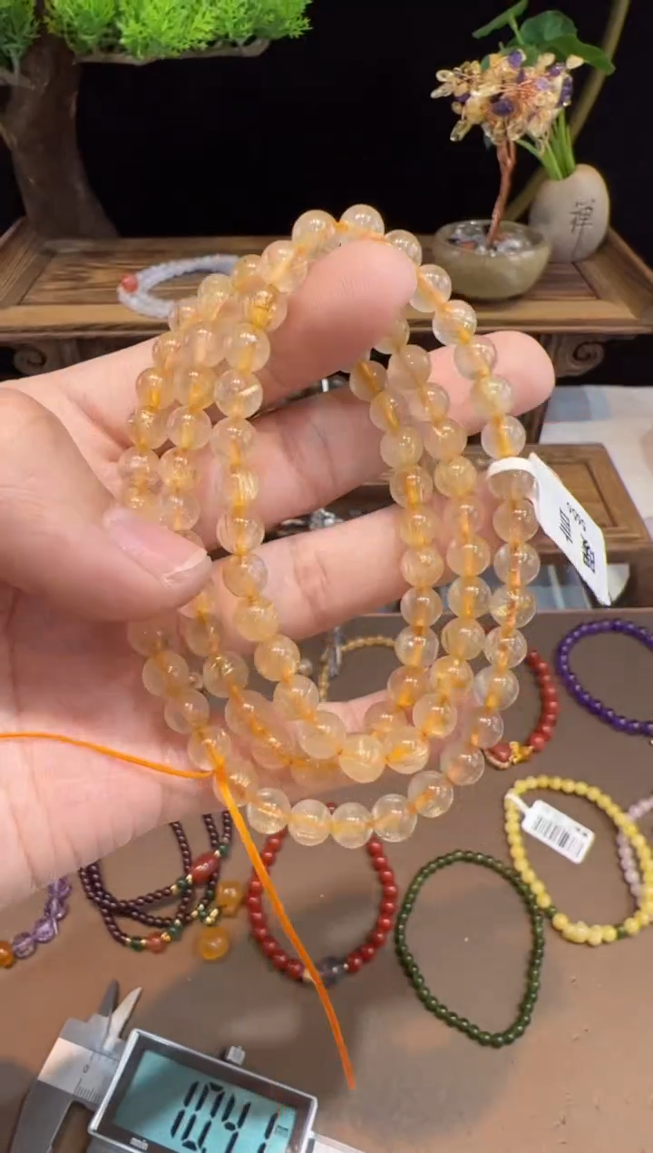 【闪购商品】水晶手串未镶嵌@@手饰