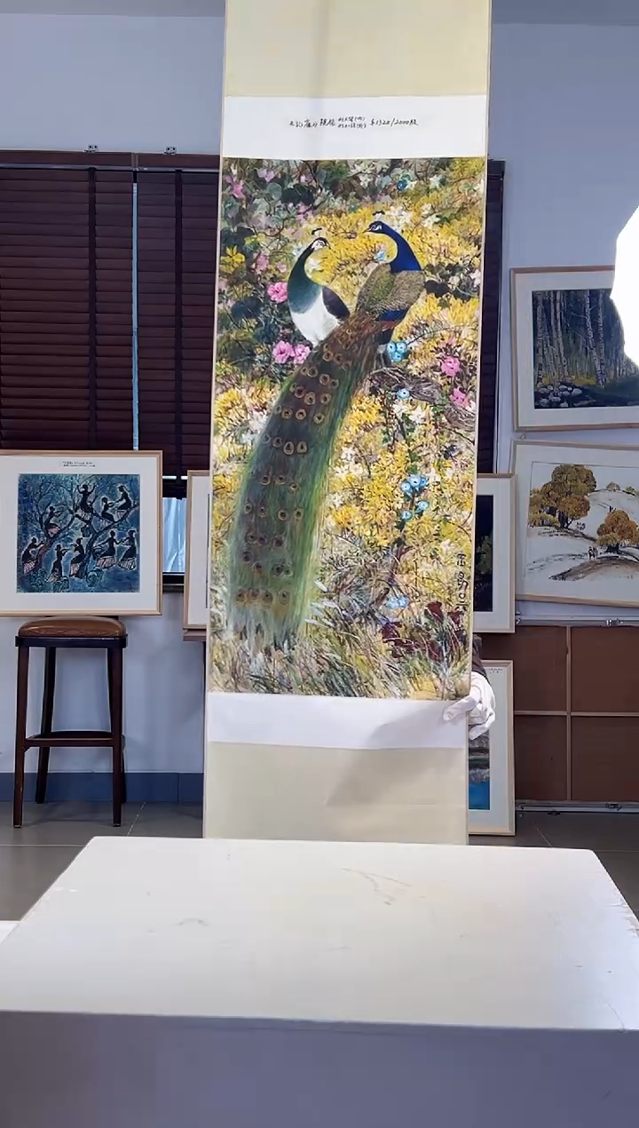 【闪购商品】版画耿玉琨亲签限量发行版画作品s品