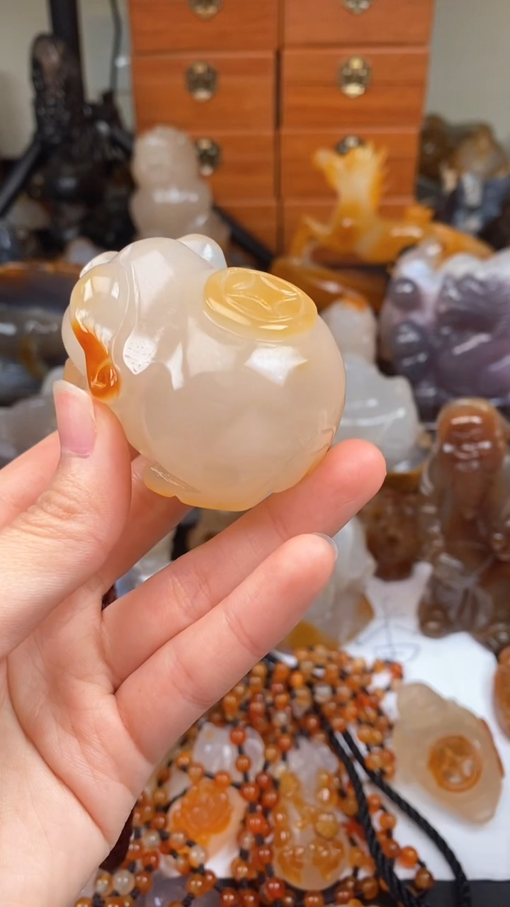 【闪购商品】玛瑙/玉髓颈饰未镶嵌AA
