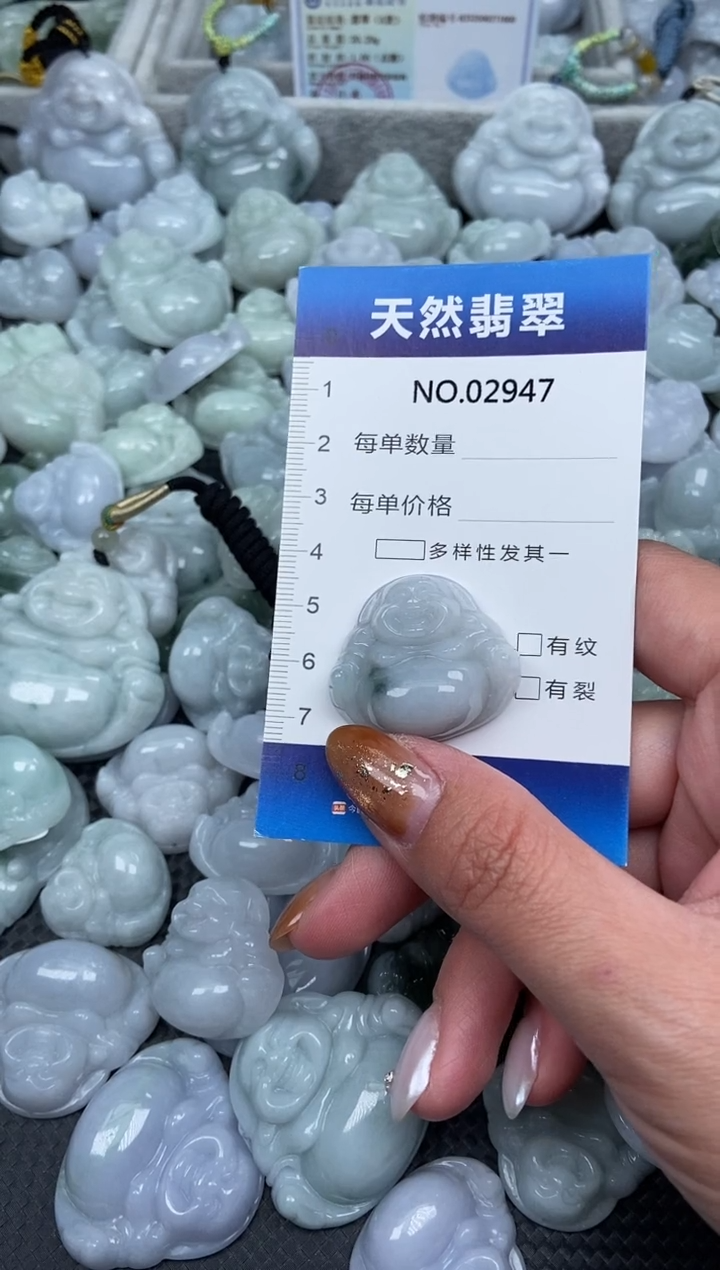 颈饰未镶嵌翡翠纯天然A货翡翠2947