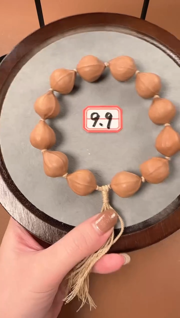 手串橄榄核15mm左右的梅林铁核