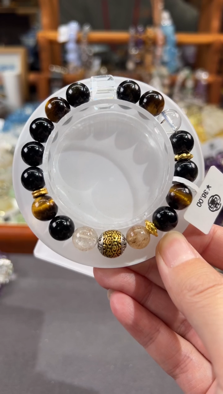 【闪购商品】水晶手链合金定制款 小朵儿日常