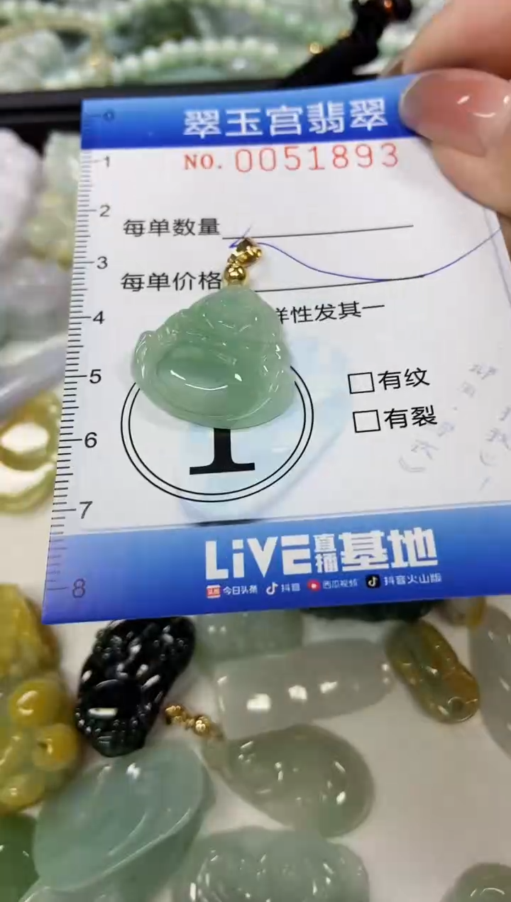 【闪购商品】翡翠颈饰未镶嵌闪购0051893