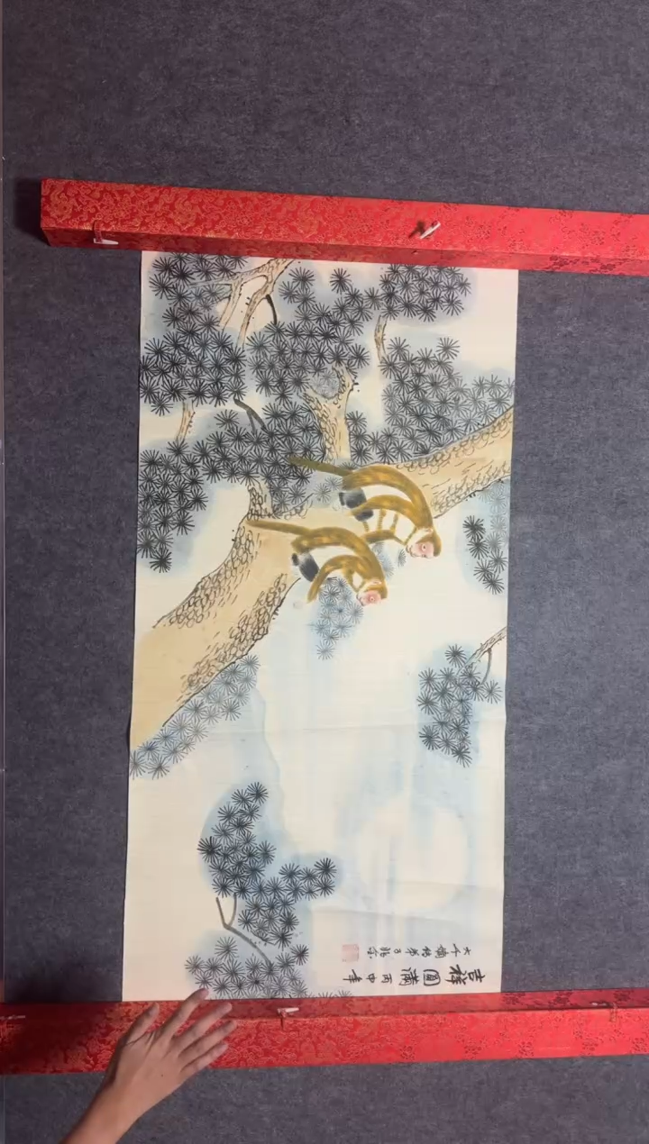 国画一**缘手绘8平尺