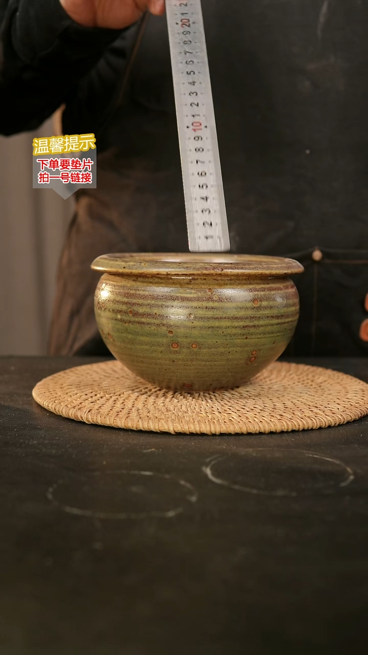 瓷片内口径约12  外高约9-10