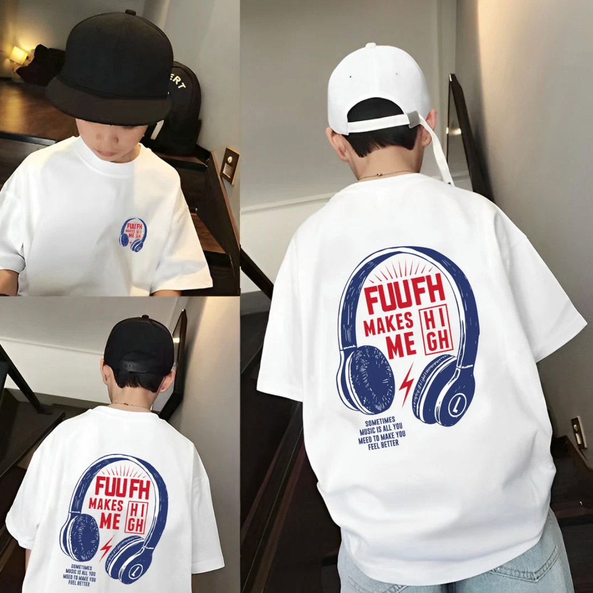 【100%纯棉】儿童T恤短袖2025年新款男孩夏款半袖中大童夏季上衣潮T