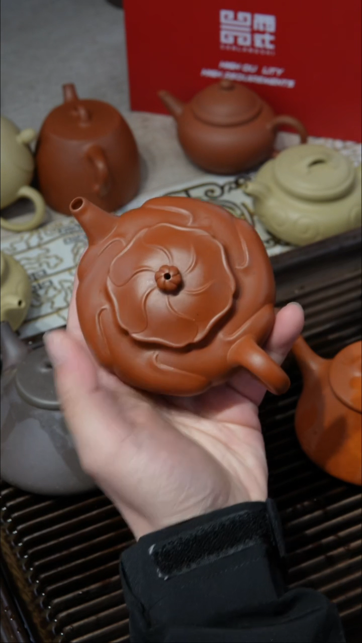 【闪购商品】紫砂茶壶风谣红泥