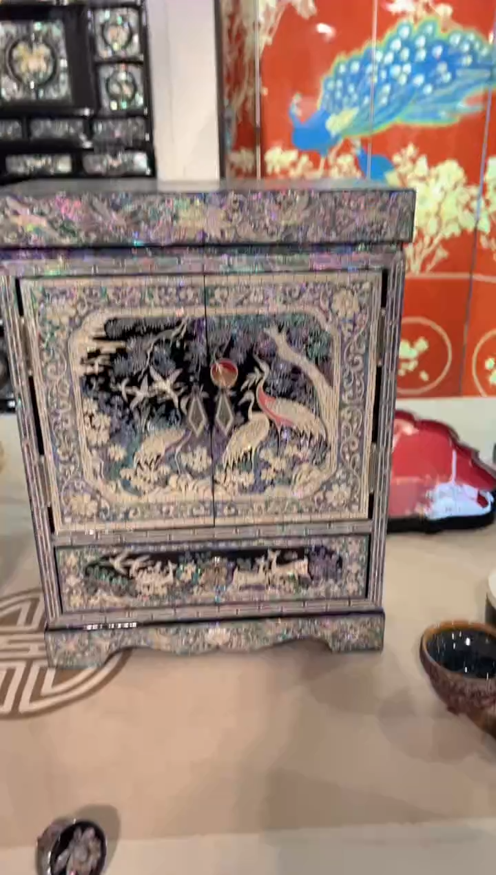 【闪购商品】首饰柜弘贝雅螺钿漆器