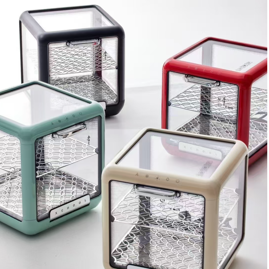 予御 | 学古石墨烯养护柜台式紫砂壶茶具消毒柜全透明醒茶柜