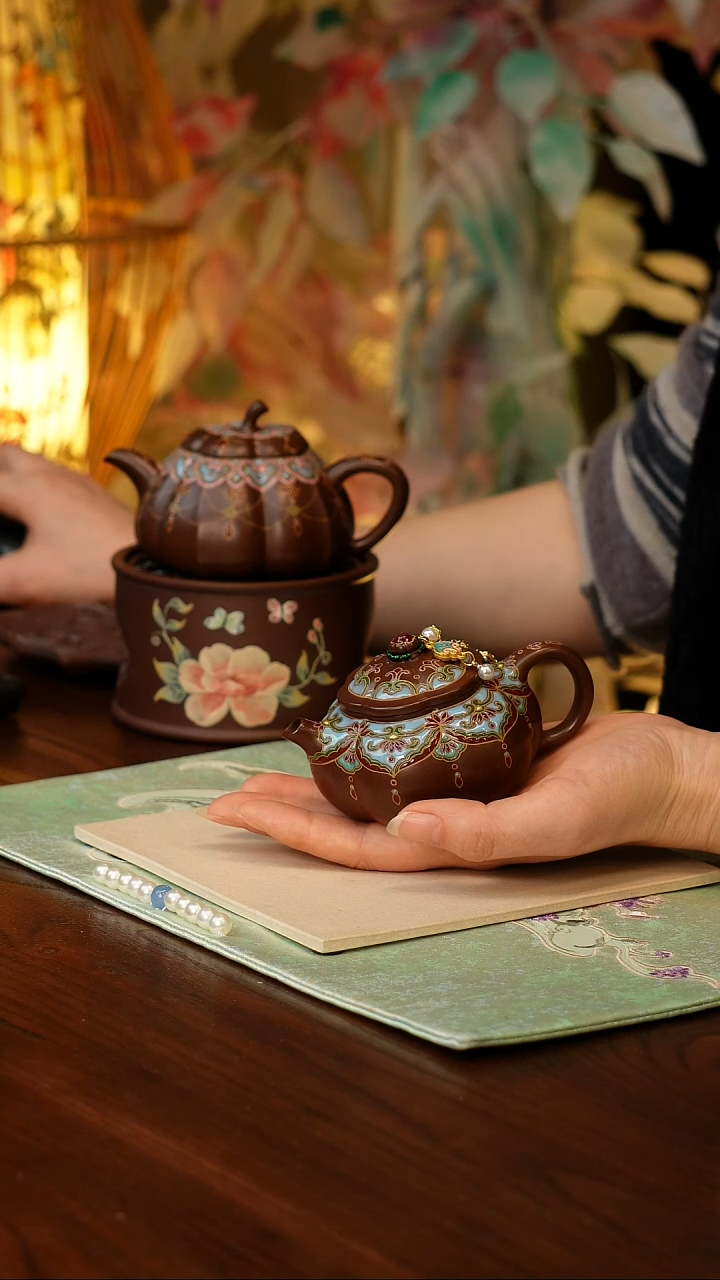 茶壶紫砂㛄*宜兴原矿紫砂手工壶