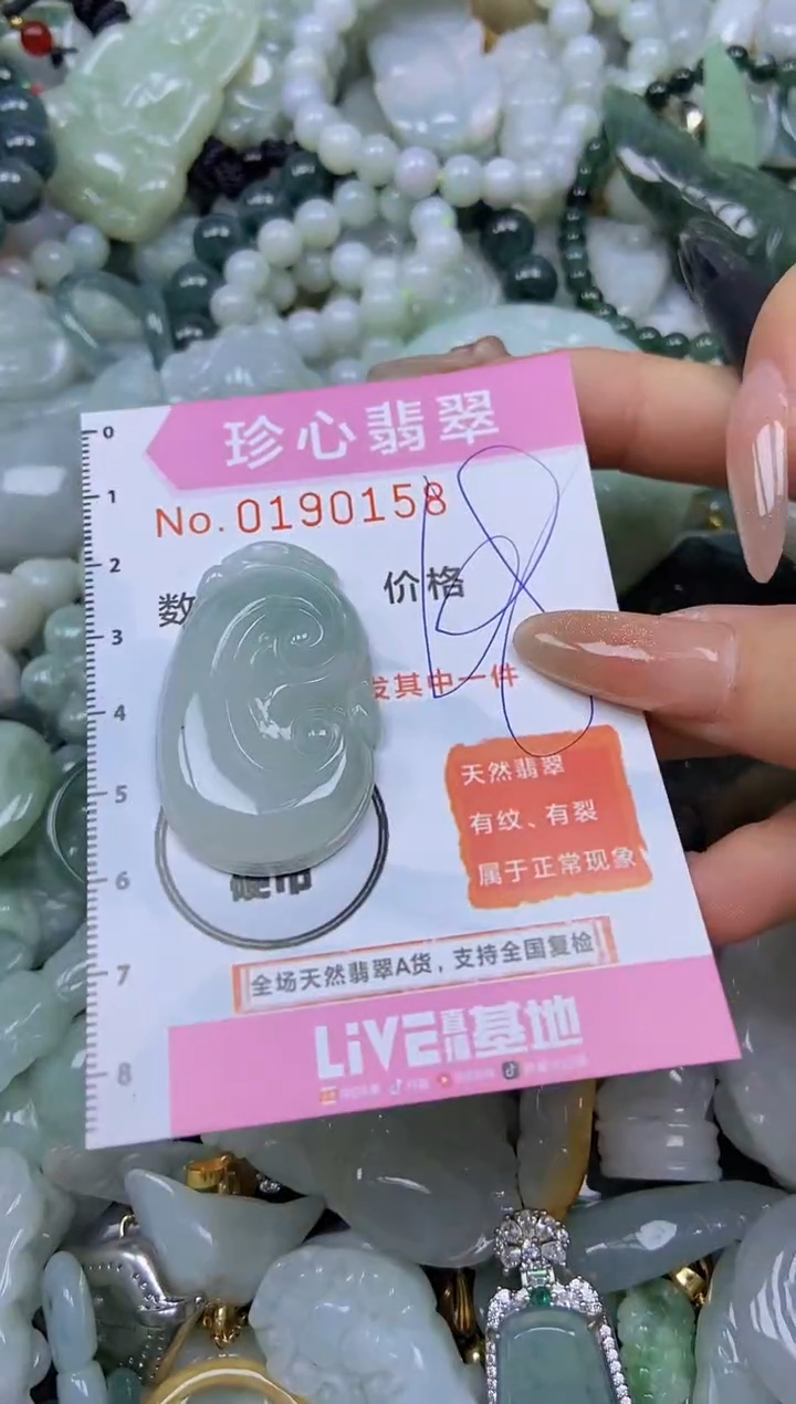 翡翠未镶嵌颈饰闪购链接0190158