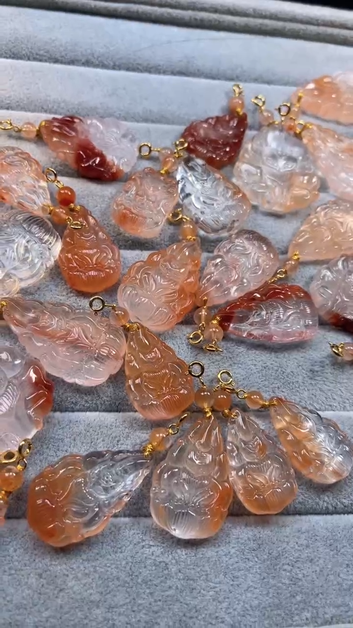 【闪购商品】水晶颈饰未镶嵌【百晶灵儿】天然定制款