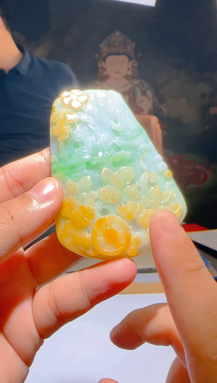 定制翡翠未镶嵌L-@@QJBD605104