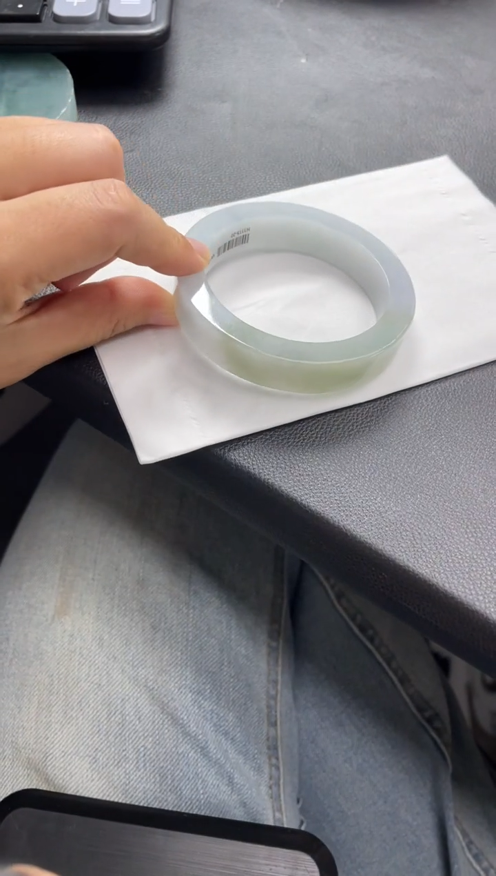 【闪购商品】定制翡翠手镯未镶嵌正圈AHF/19DZS