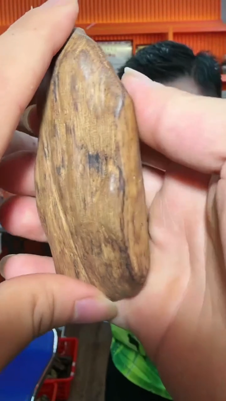 沉香手把件24号虎斑棋33g多样性发一