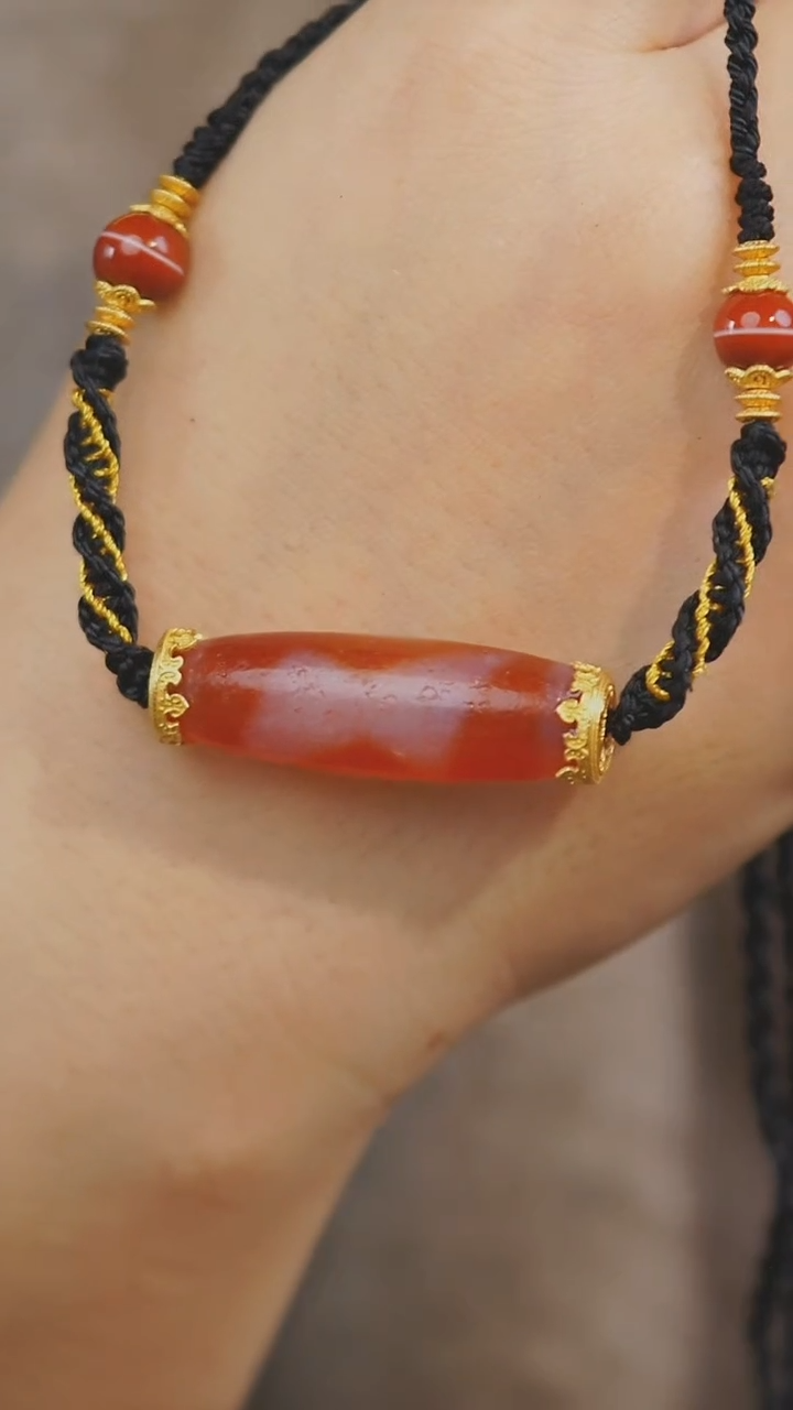 【闪购商品】玛瑙/玉髓项链银S925镶嵌多样性发其一