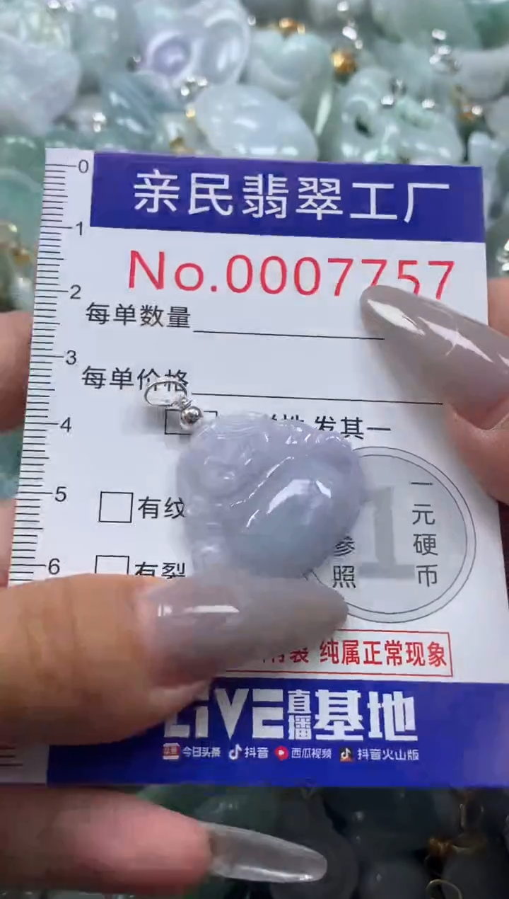 颈饰未镶嵌翡翠7757