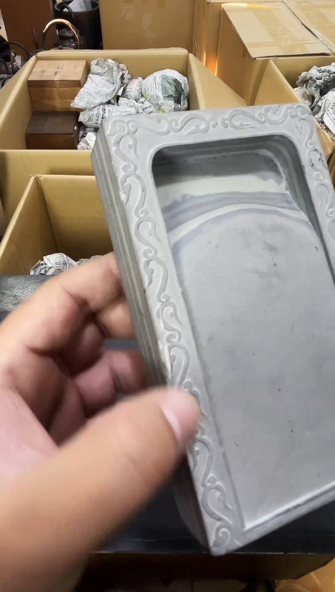 如图所示 阁集工艺品
