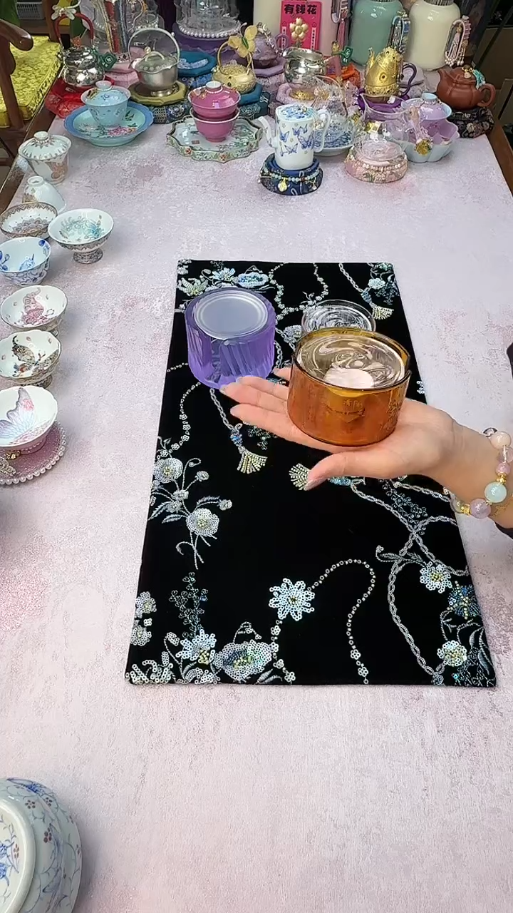 33晶焱 琥珀温茶炉 带蜡烛