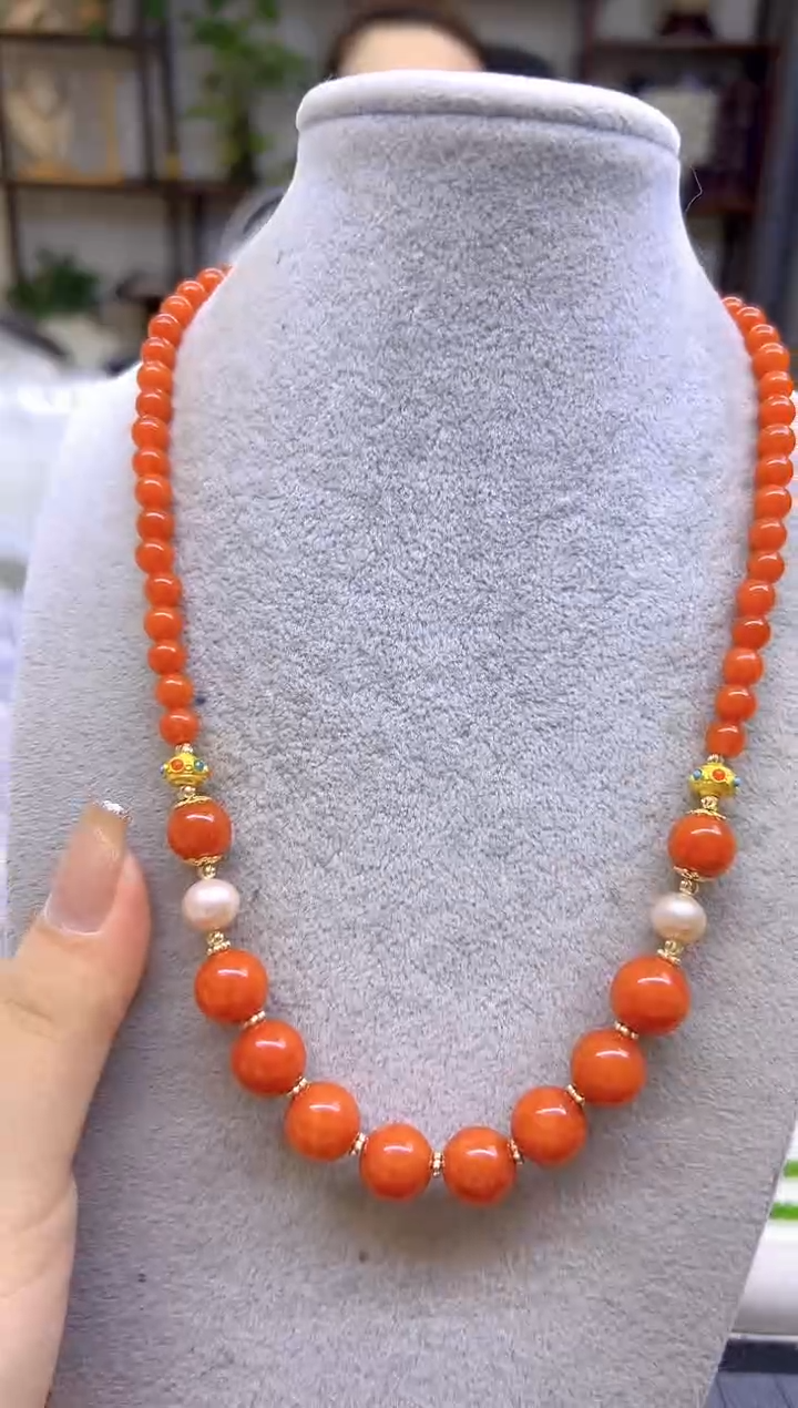 翡翠未镶嵌项链DIY款X710