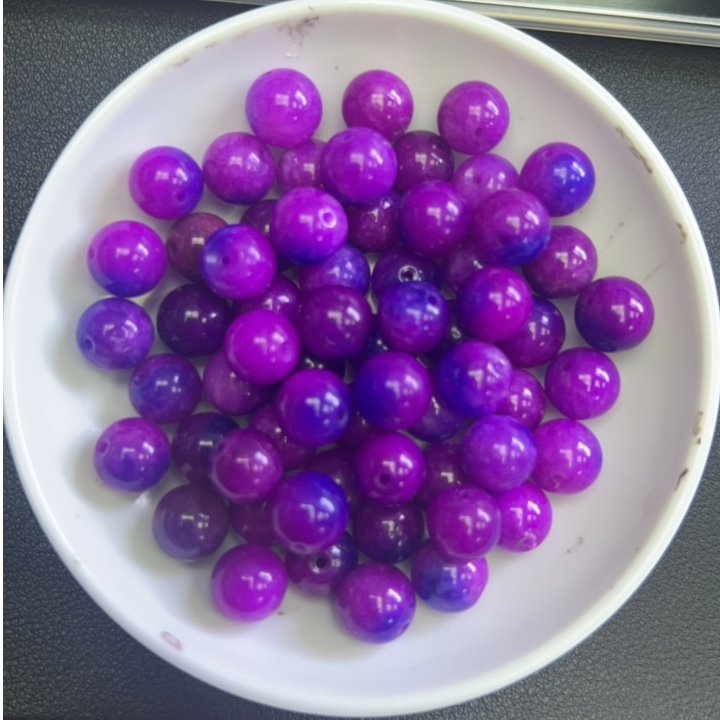 天然珠宝玉石 舒俱来Y1253 10mm 25颗（赠弹力绳）