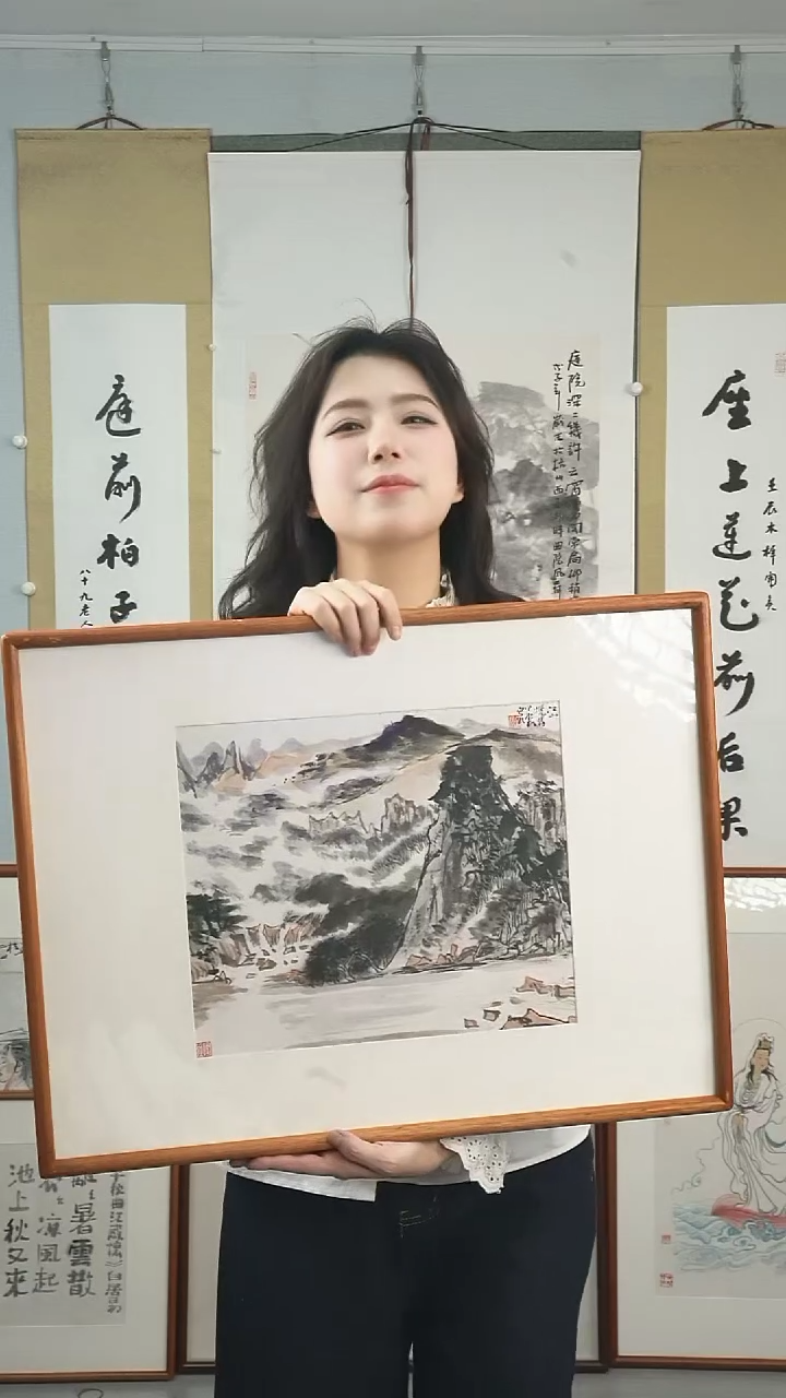 【闪购商品】国画陶老师《山水》