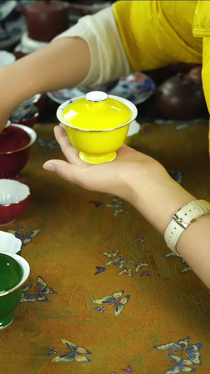 炸茶具 天冷了 围炉煮茶中~~