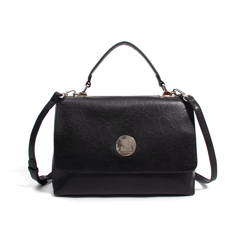 【广州特特】SLBL-9033-黑色女士小众简约腋下斜跨百搭肩包