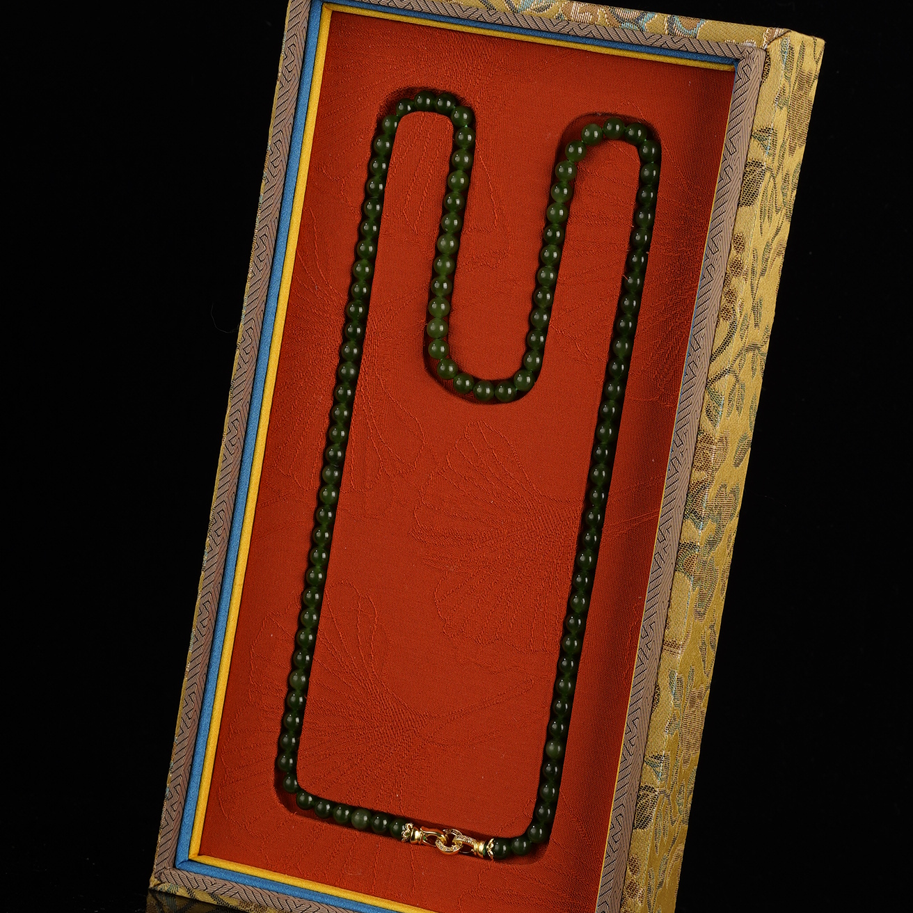 XM11539二十世纪和田玉项链