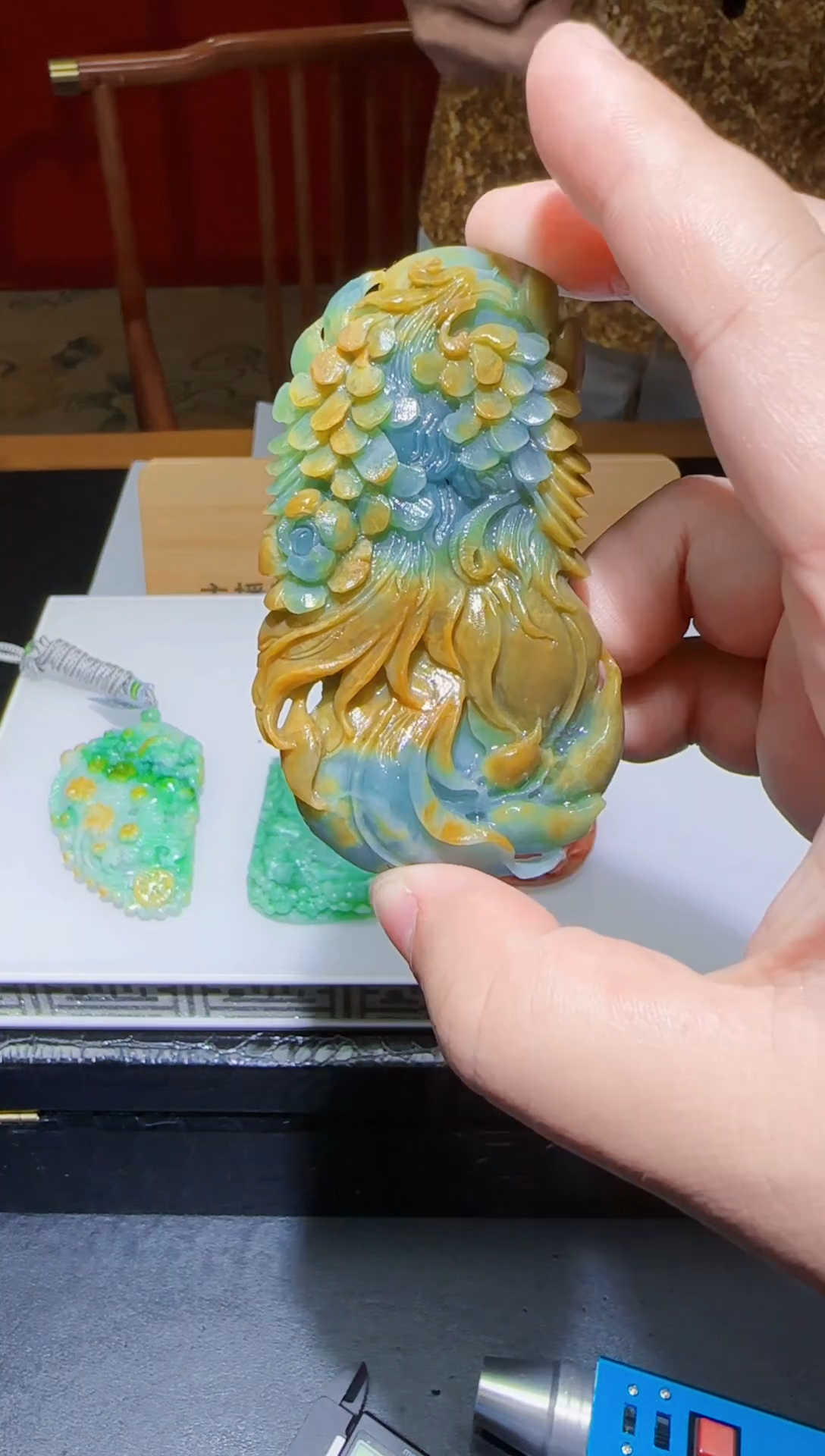 定制翡翠未镶嵌L-@@QJBD0810052
