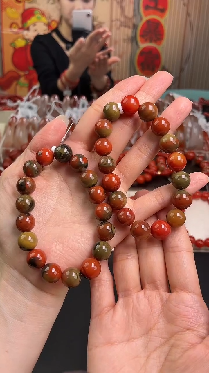 未镶嵌大山包毕业级手串12mm南红玛瑙（多样式发其一）