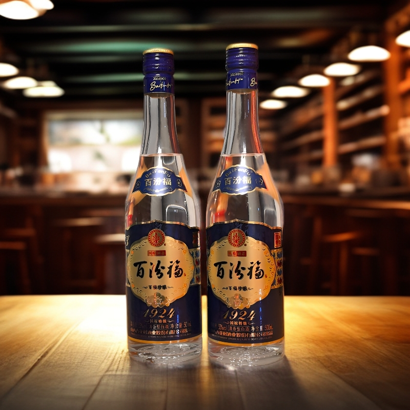 清香村百汾福53度特级酒