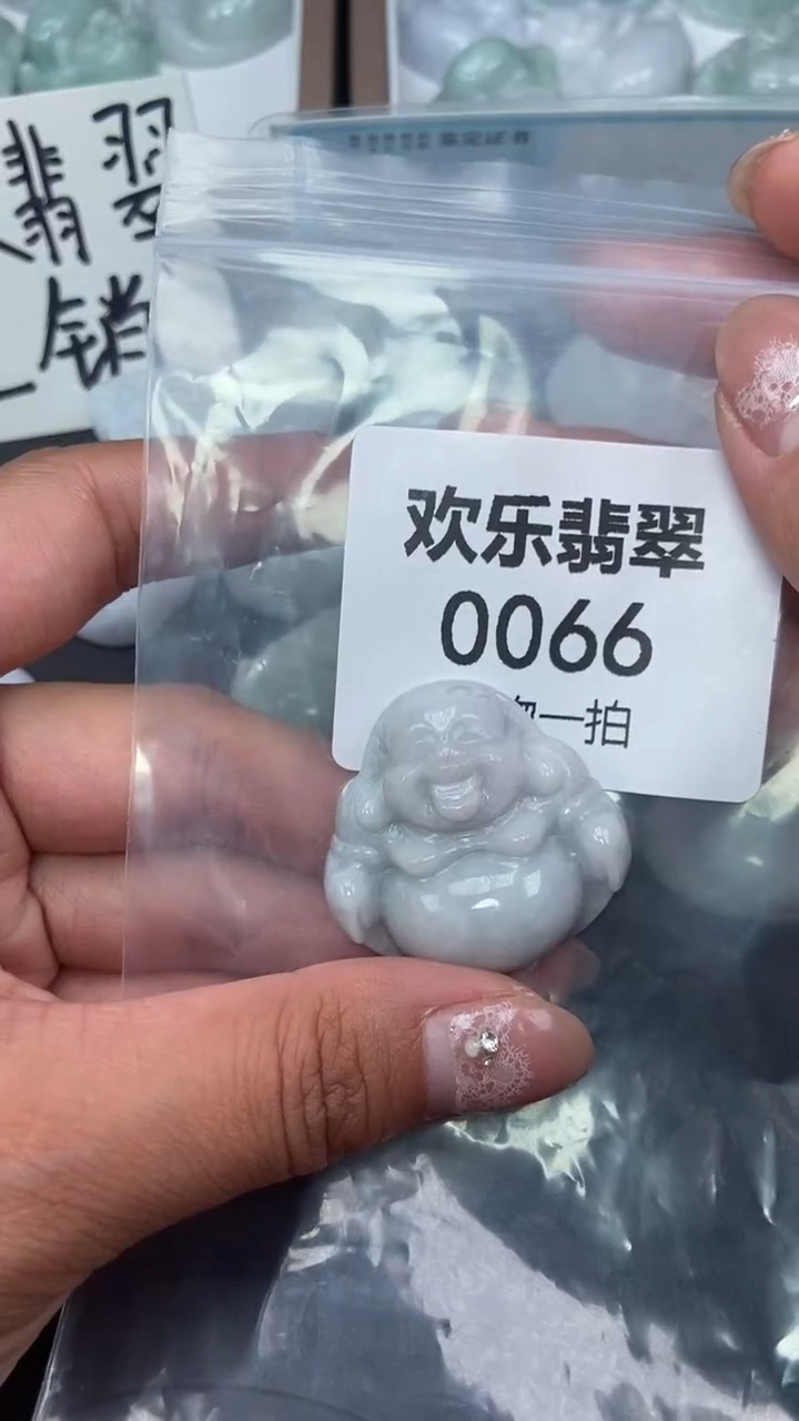 颈饰未镶嵌翡翠缅甸天然翡翠0066